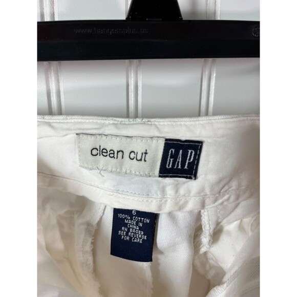 Gap Clean Out Women’s 100% Cotton Beaded White Denim Capris Size 6 Waist 30 - Picture 9 of 11